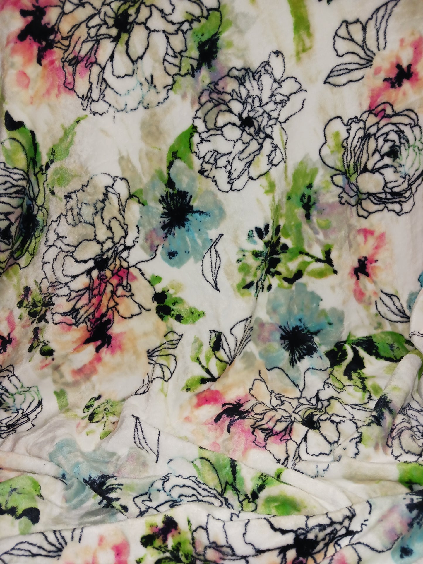 Artistic Floral Planket